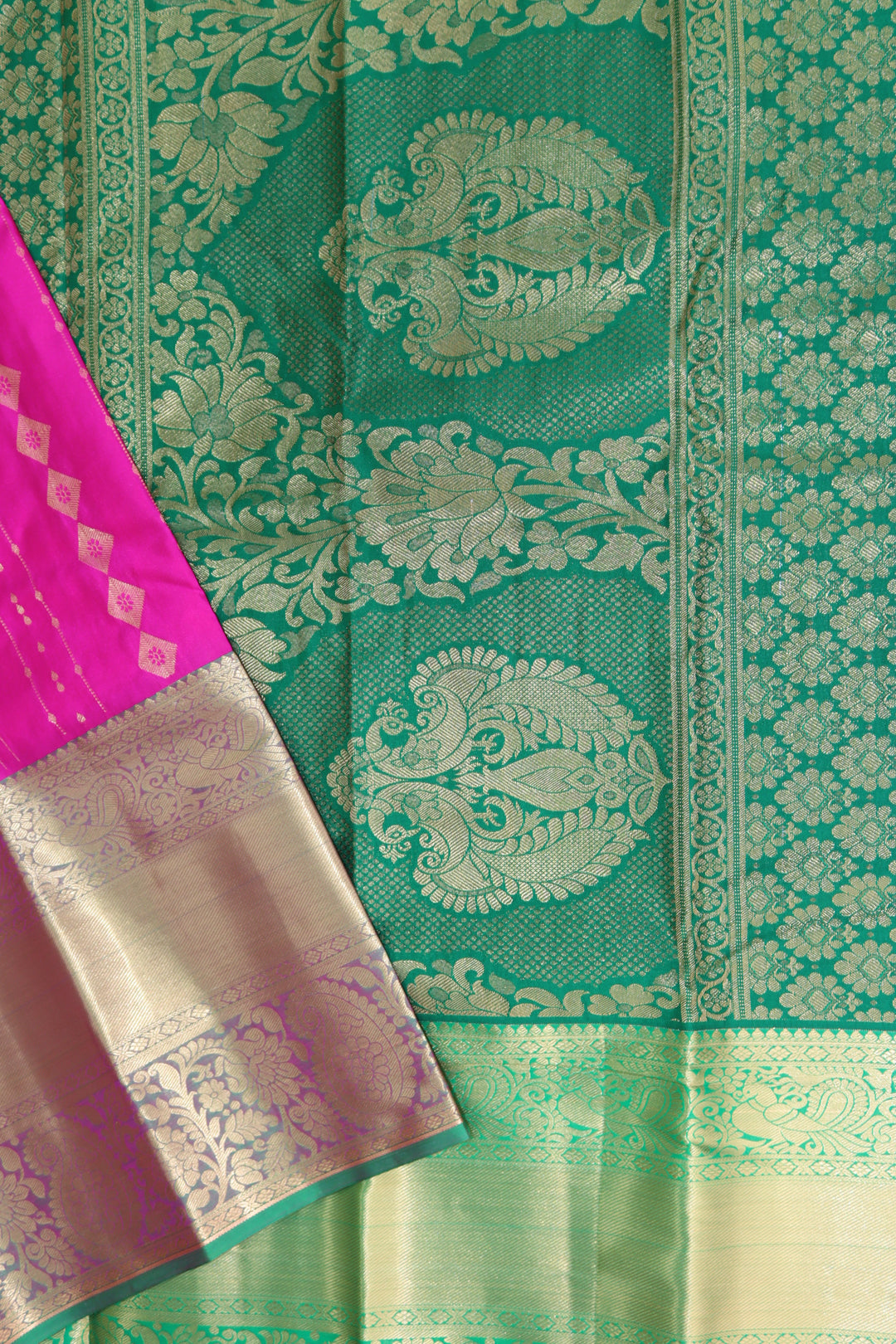 Timeless Pink Kanjipuram Saree