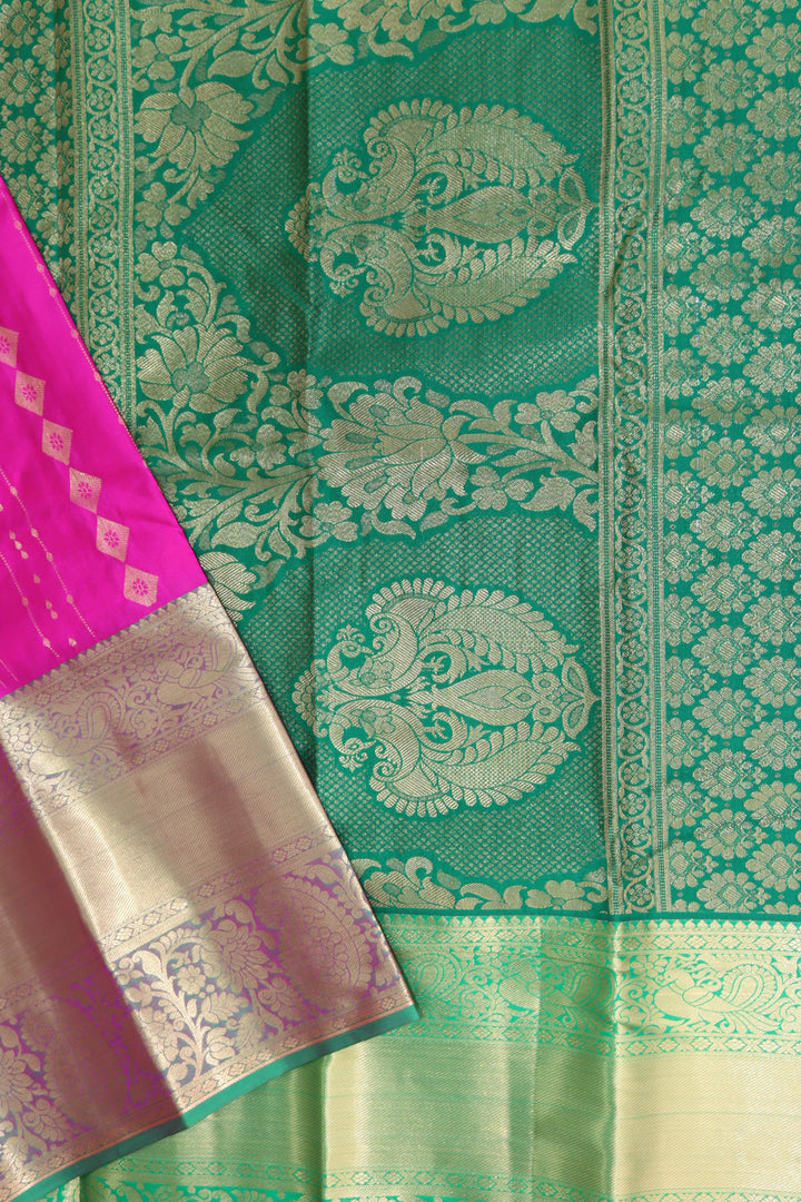 Timeless Pink Kanjipuram Saree