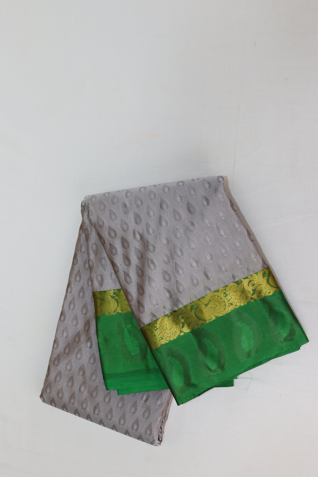 Timeless Ash Kanjipuram Saree