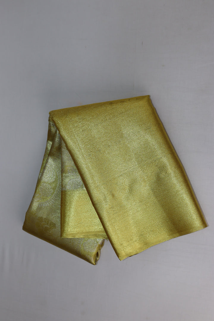 Classic Golden Tissue Kanjipuram Saree