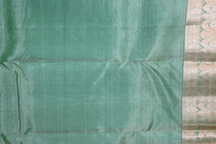 Classic Pista Green Pure Kanjipuram Saree