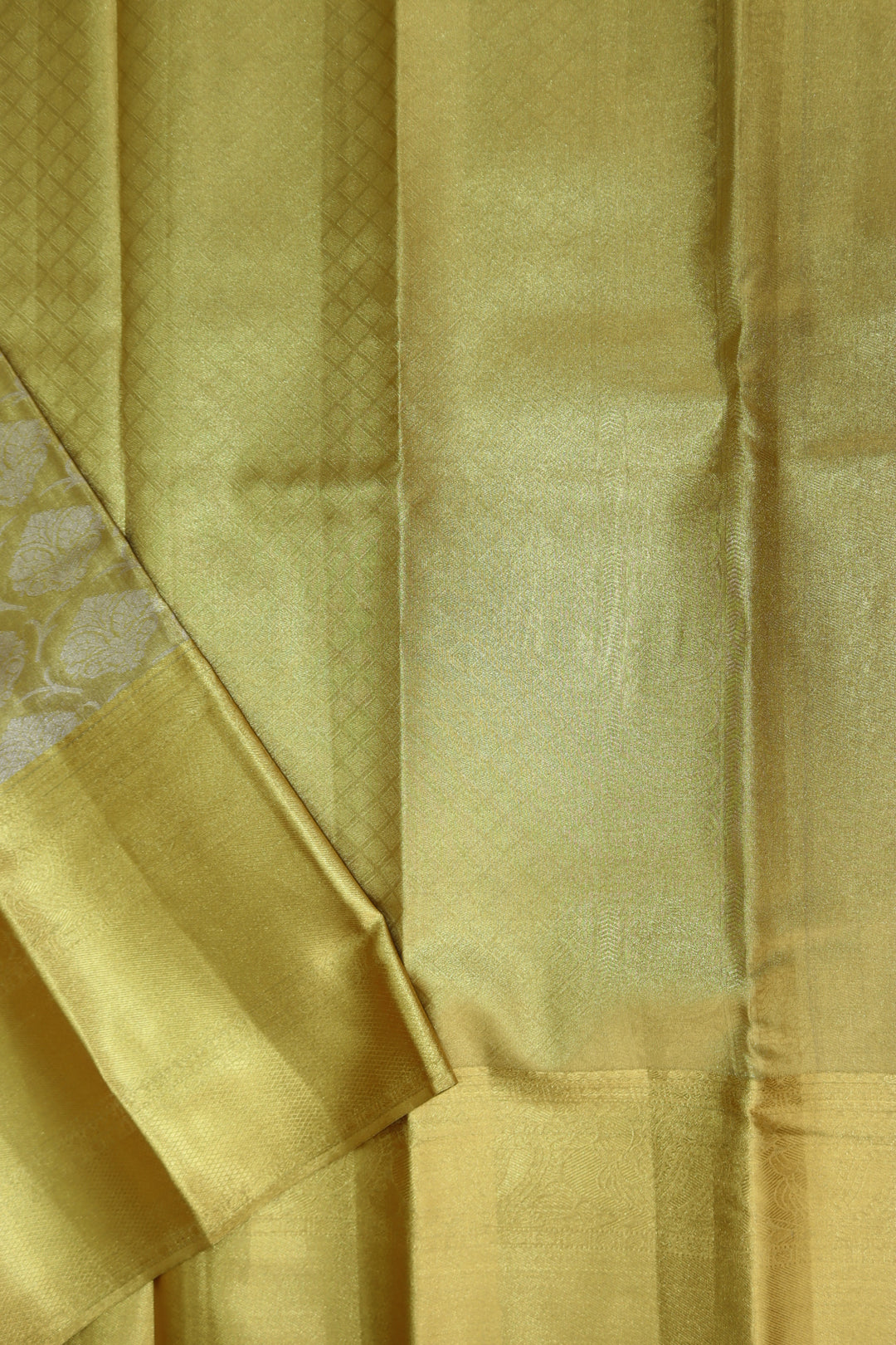 Rich Golden Tissue Kanjipuram Saree