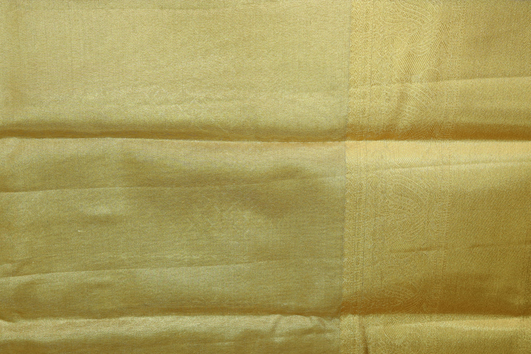 Rich Golden Tissue Kanjipuram Saree