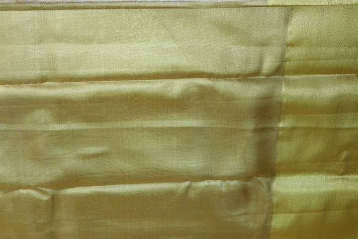 Stunning Golden Tissue Kanjipuram Saree