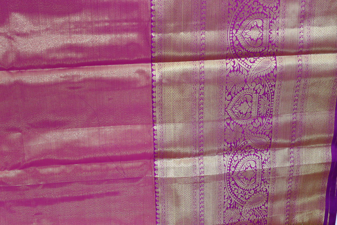 Rich Light Blue Kanjipuram Saree