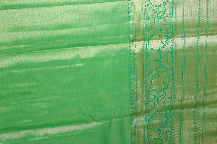 Timeless Yellow Kanjipuram Saree