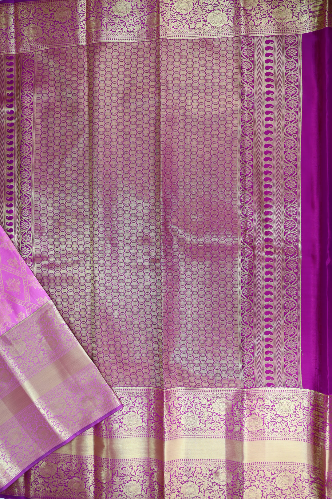 Mesmerizing Pink  Kanjipuram Saree