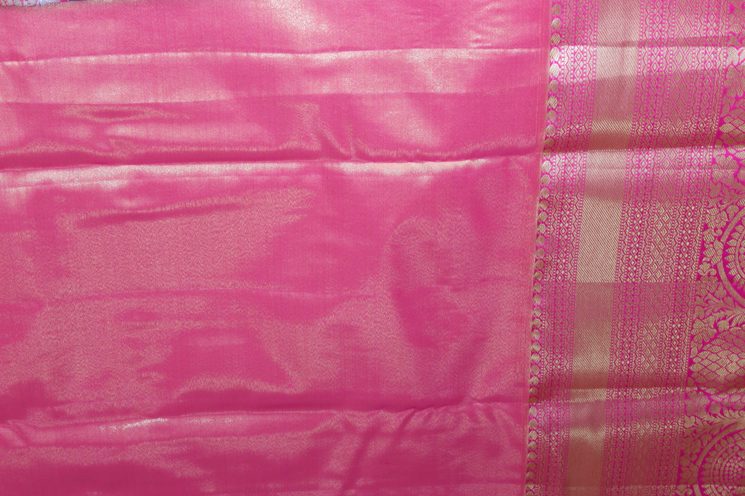 Classic Purple Kanjipuram Saree