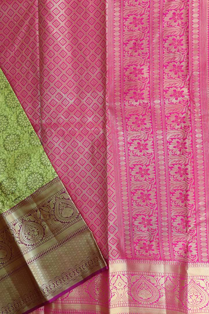 Timeless Green  Kanjipuram Saree