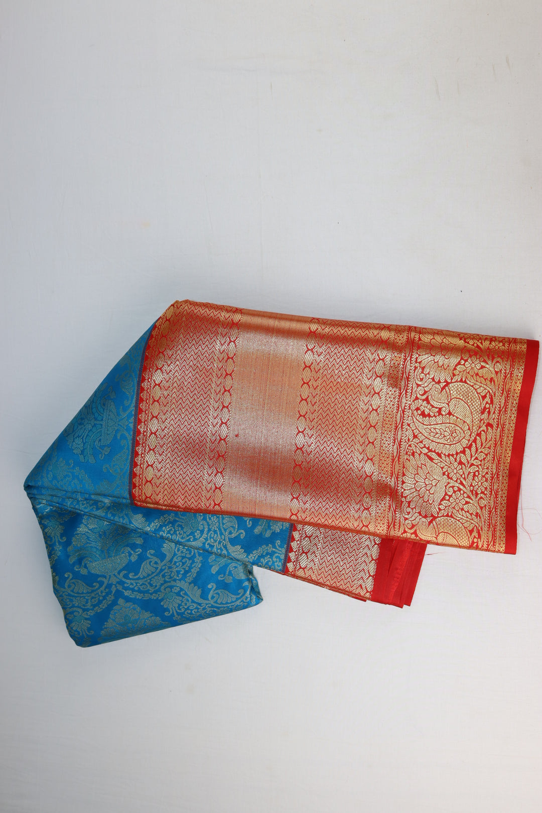 Mesmerizing Blue  Kanjipuram Saree