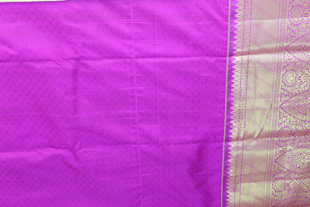 Luxurious Yellow Tissue Kanjipuram Saree