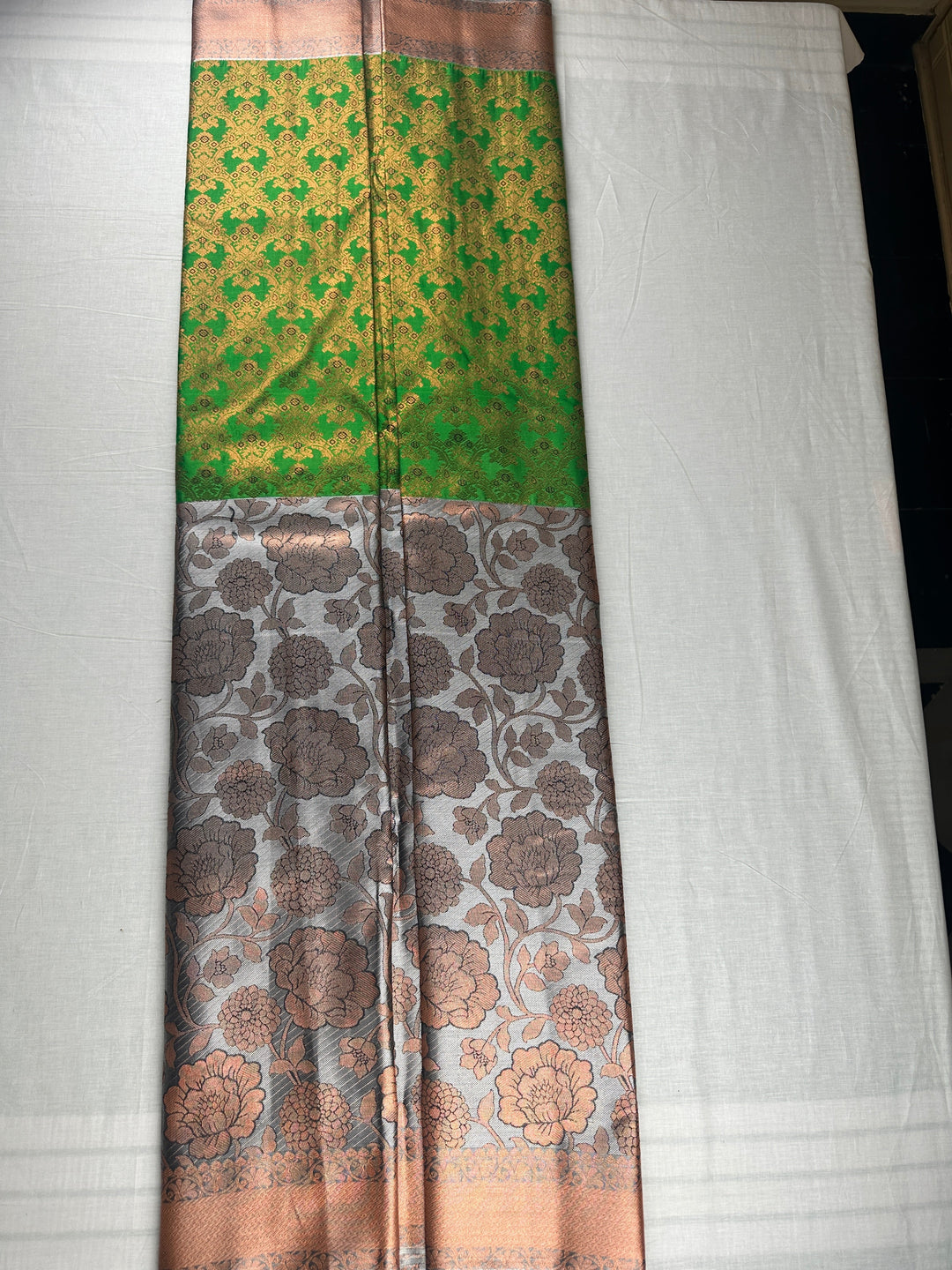 Authentic Green Kanjipuram Silk Saree