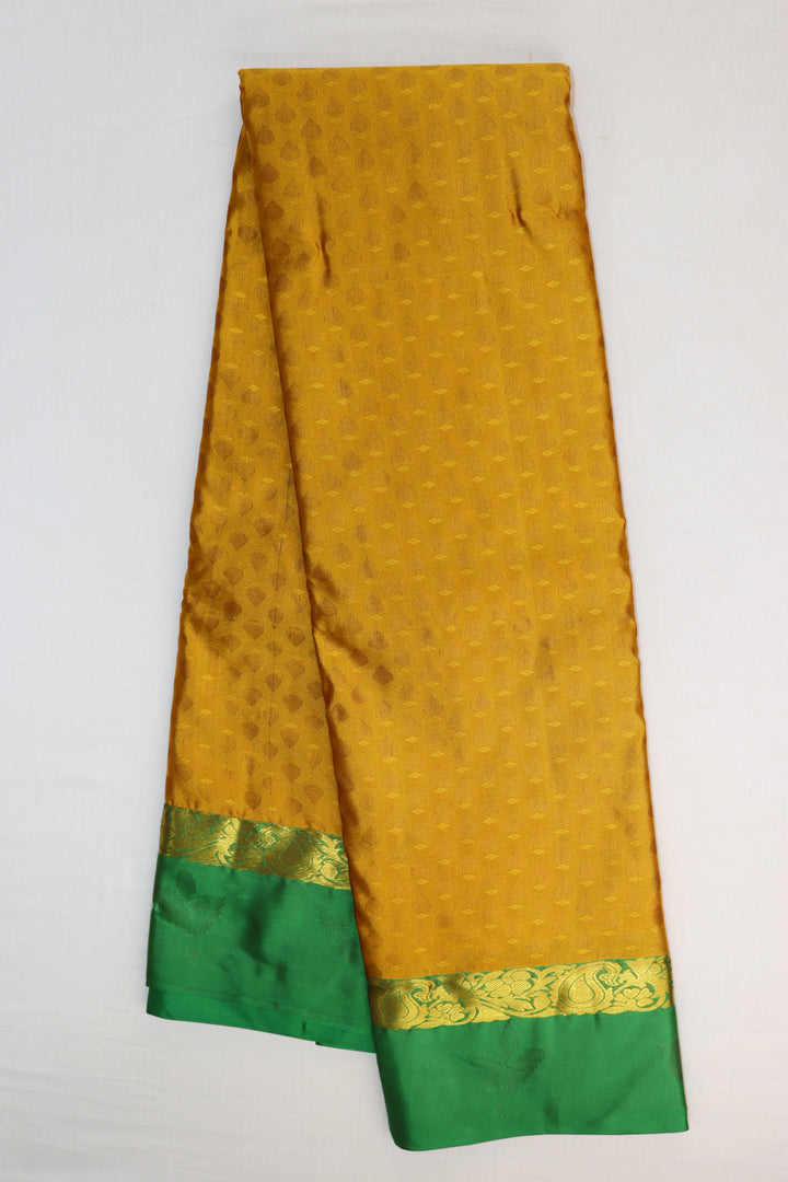 Amazing Yellow Kanjipuram Saree