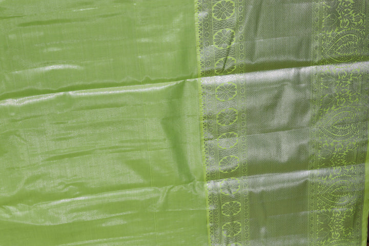 Amazing Light Green Kanjipuram Saree