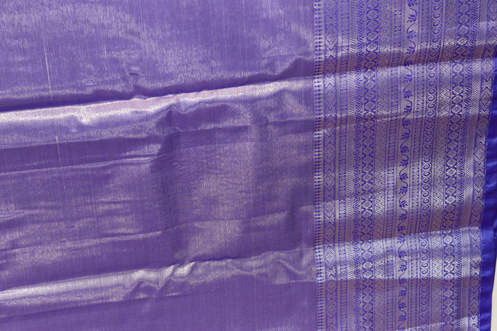 Amazing Purple Kanjipuram Saree