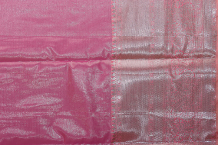 Elegant Pink Kanjipuram Saree