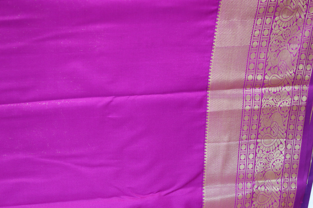 Opulent Green Kanjipuram Saree