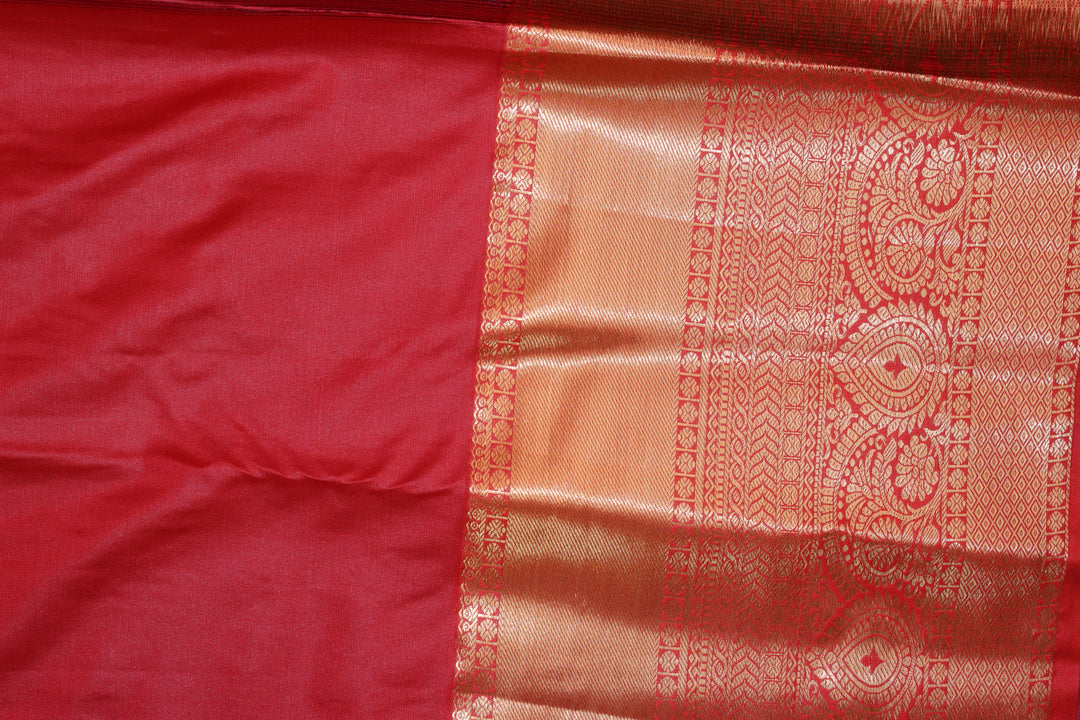 Luxurious Cement Kanjipuram Saree