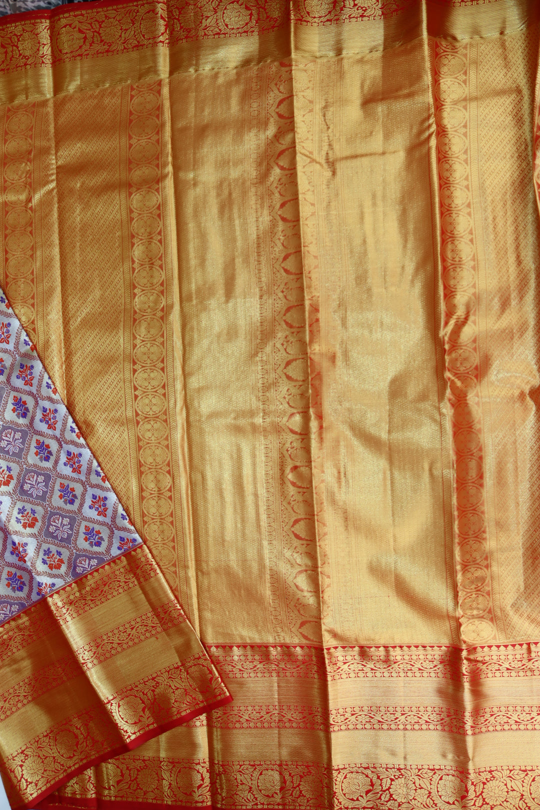 Classic Purple Kanjipuram Saree