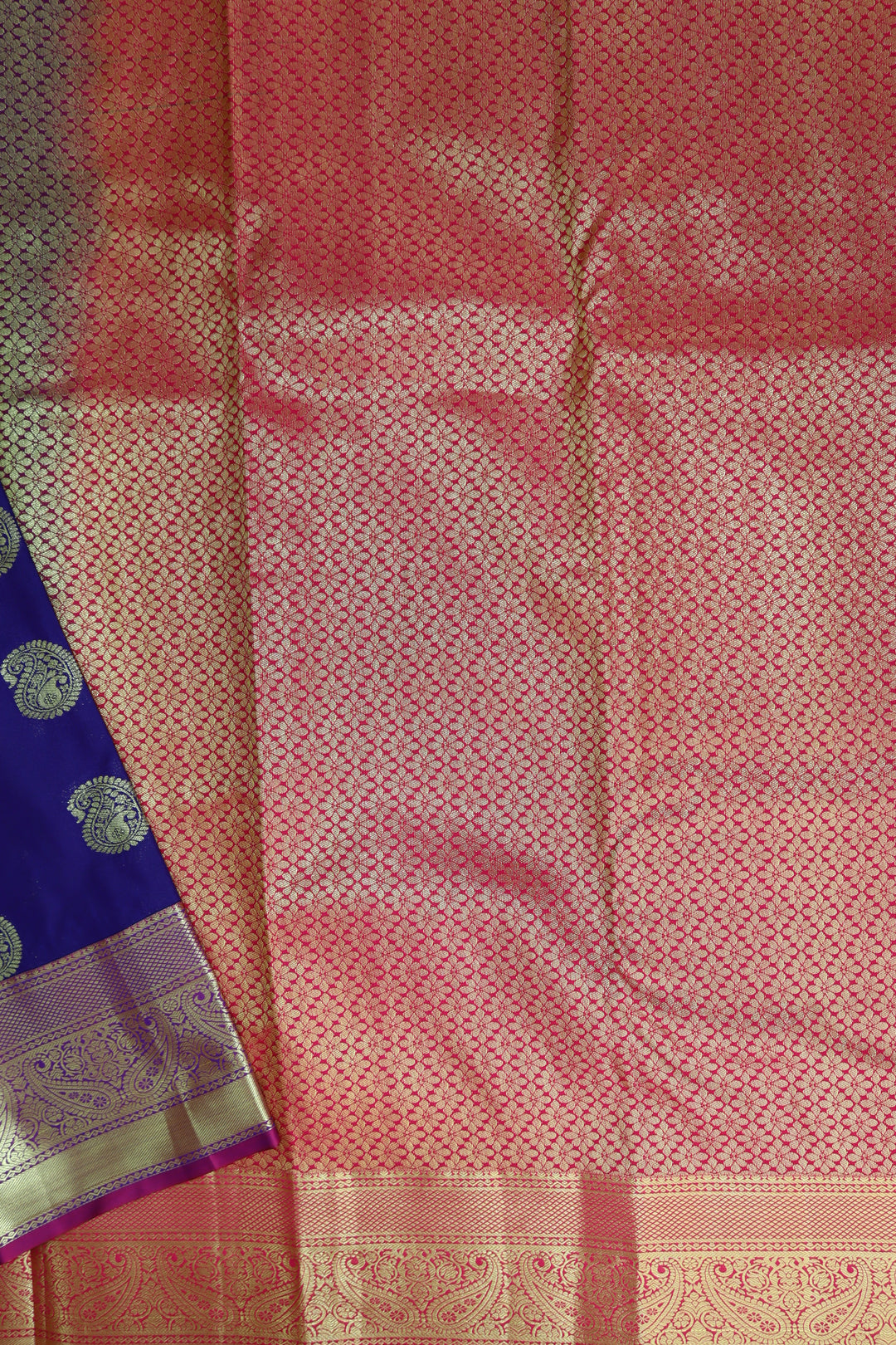 Elegant Purple Kanjipuram Saree