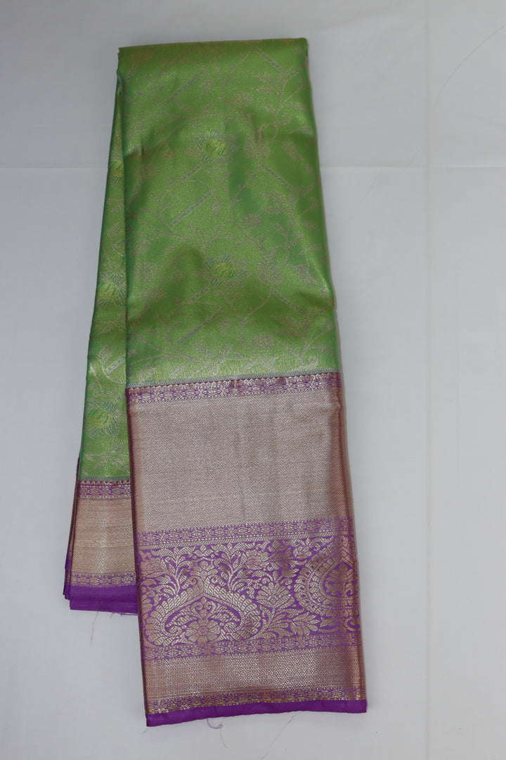 Classic Green Kanjipuram Saree