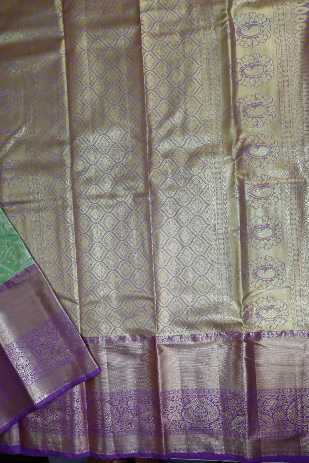 Classic Green Kanjipuram Saree