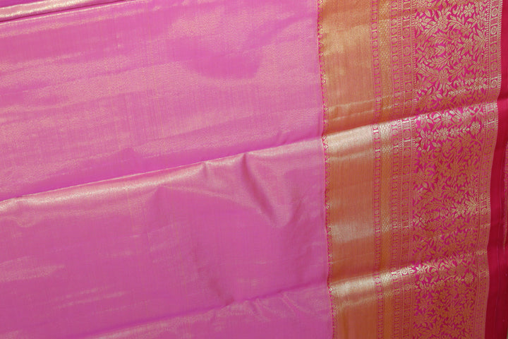 Rich Pink Kanjipuram Saree