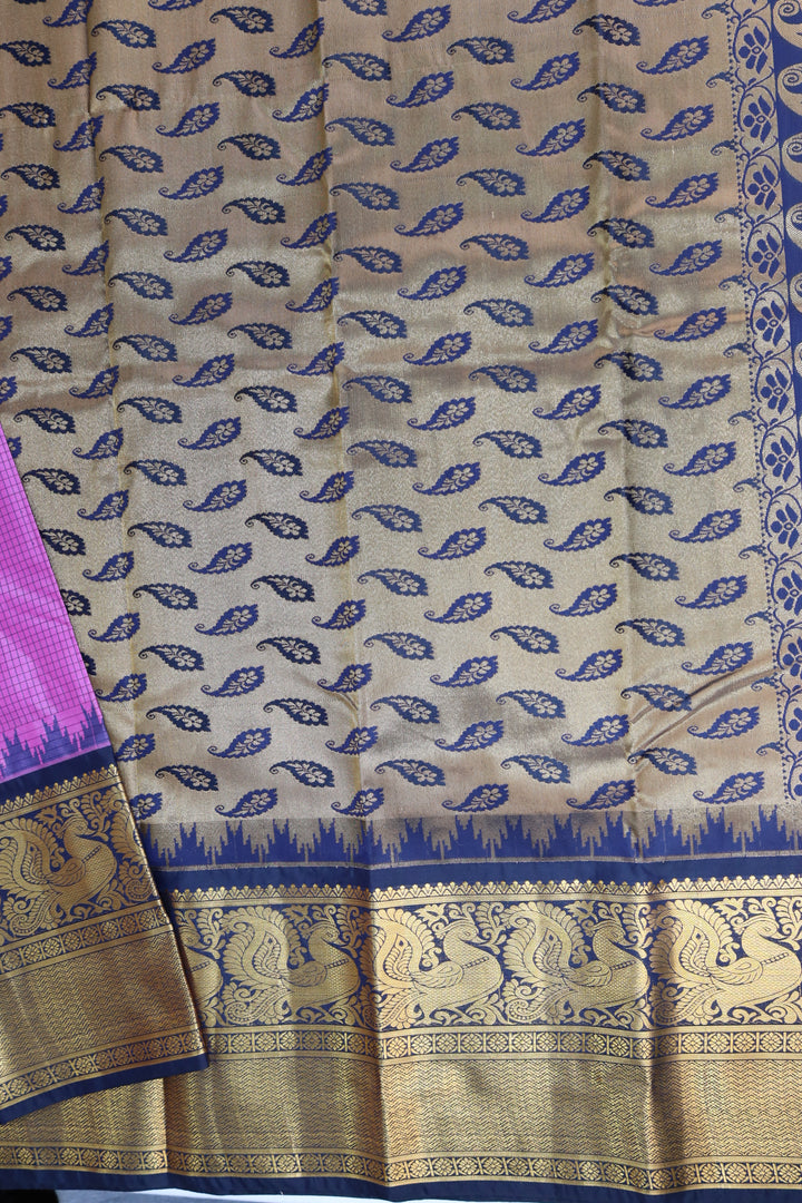 Timeless Pink Kanjipuram Saree