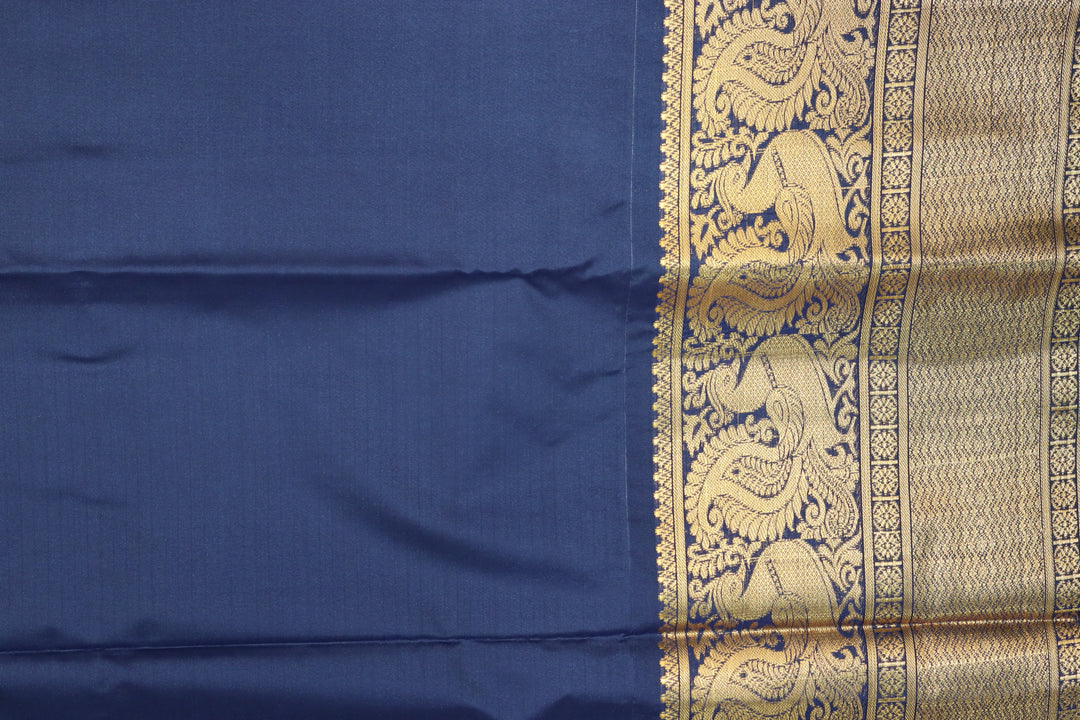 Radiant Peach Kanjipuram Saree