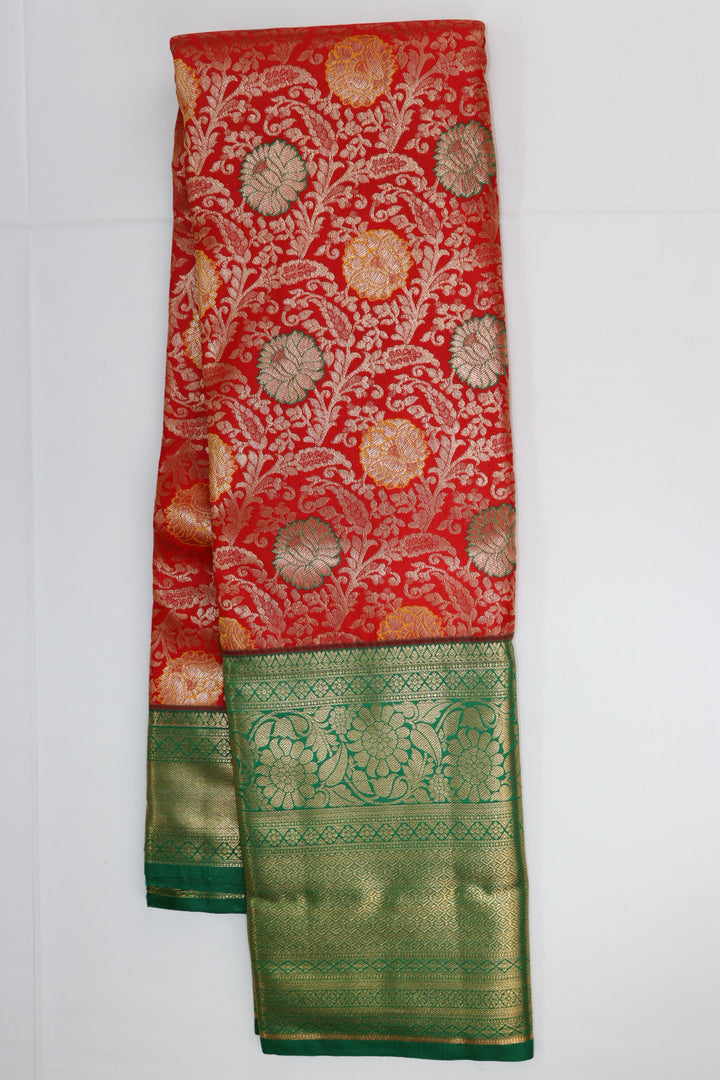 Regal Red Kanjipuram Saree