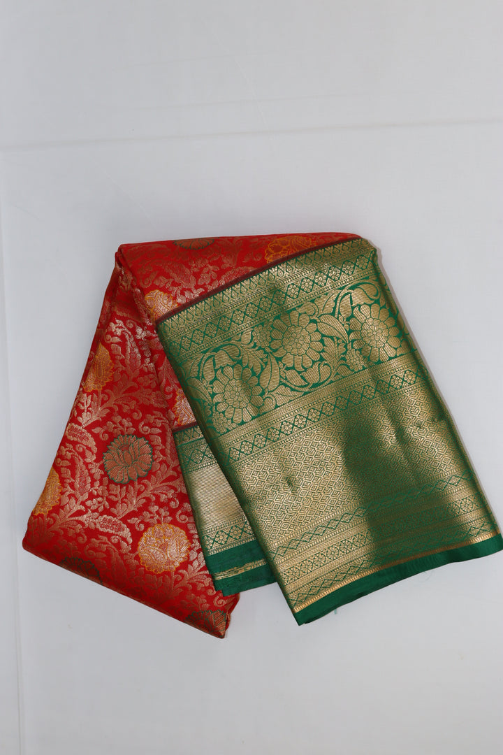 Regal Red Kanjipuram Saree