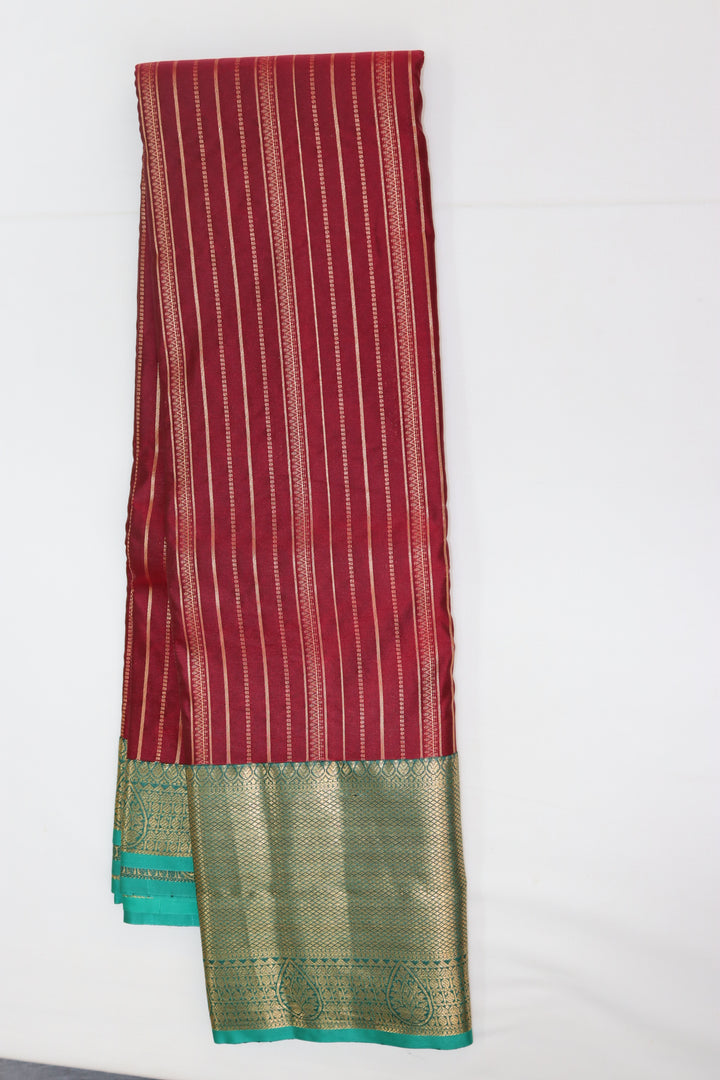 Stunning Red Kanjipuram Saree