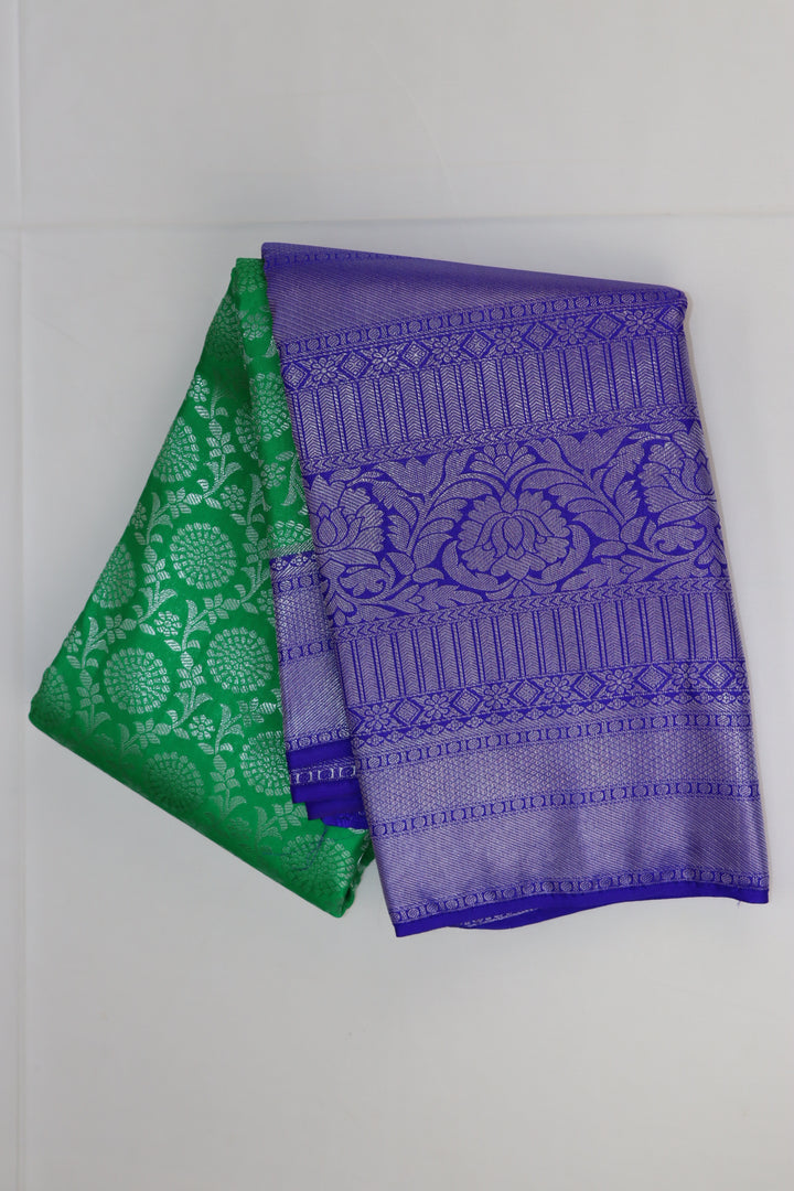 Elegant Green Kanjipuram Saree