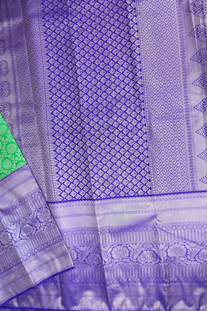 Elegant Green Kanjipuram Saree