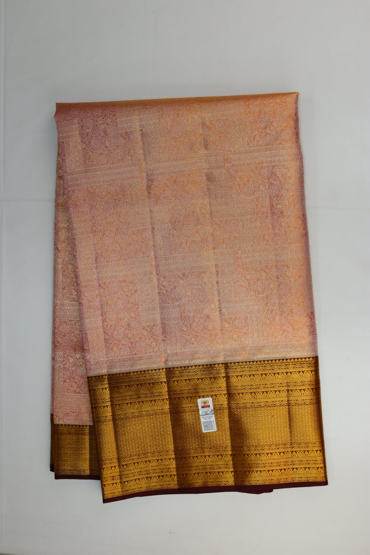 Classy Pastel Pure Kanjipuram Saree