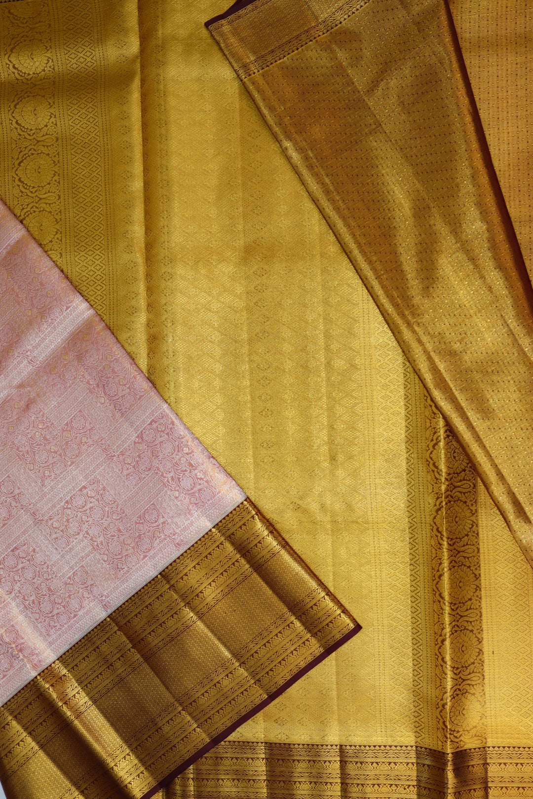 Classy Pastel Pure Kanjipuram Saree