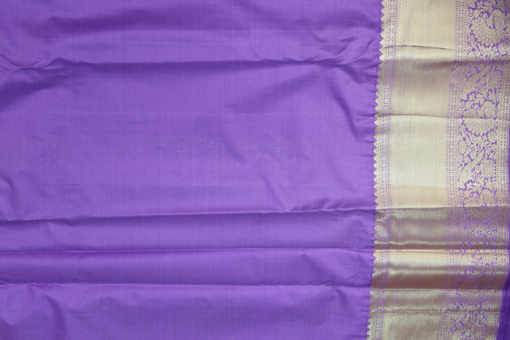 Stunning Lavender Kanjipuram Saree