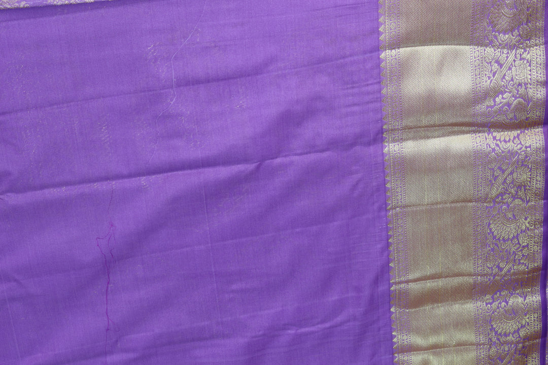 Royal Lavender Kanjipuram Saree