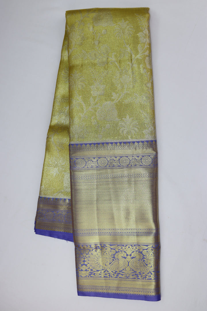 Classic Gold Kanjipuram Saree