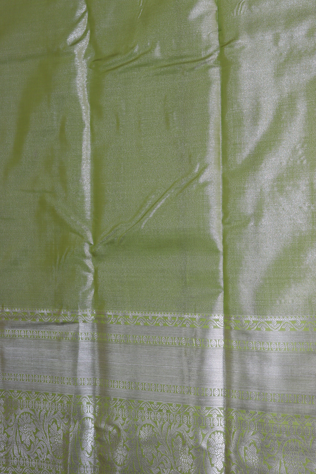 Beautiful Pastel Green Kanjipuram Saree