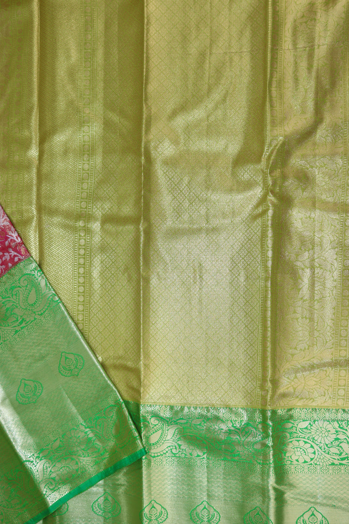 Classic Pink Kanjipuram Saree