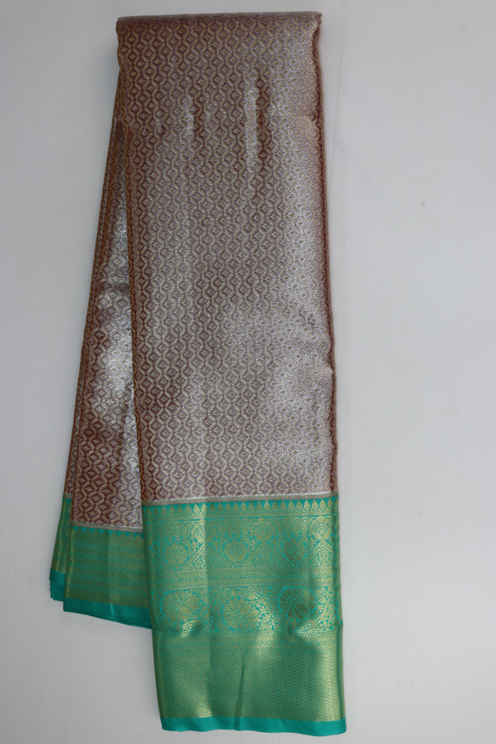 Stunning Pastel  Kanjipuram Saree