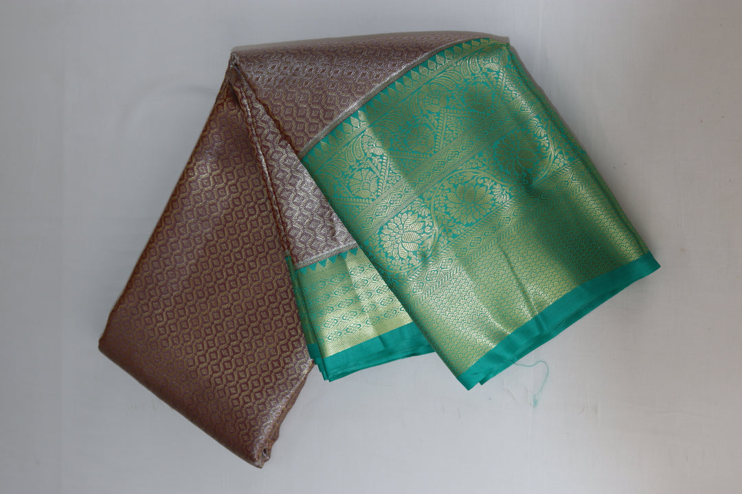 Stunning Pastel  Kanjipuram Saree