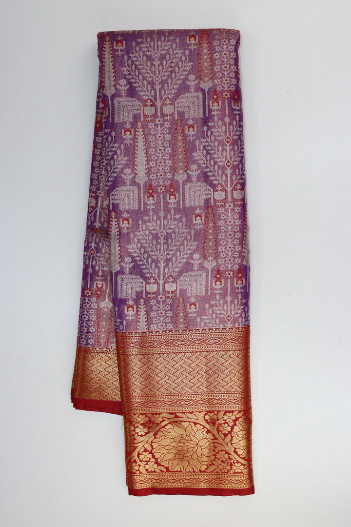 Classy Multi-color Kanjipuram Saree