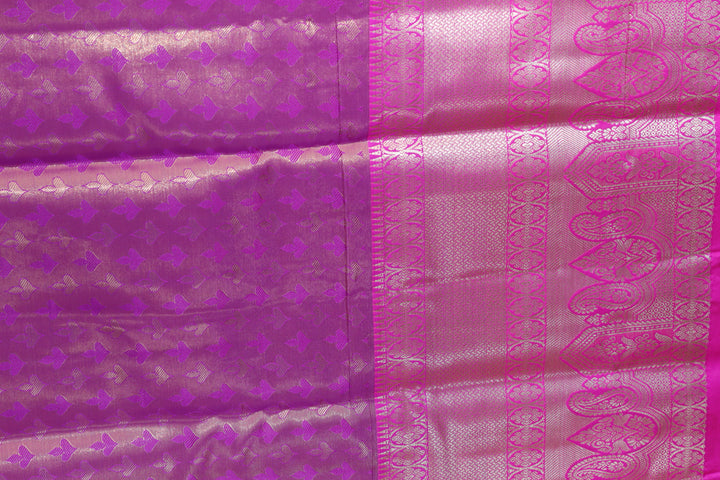 Classic Cream Kanjipuram Saree