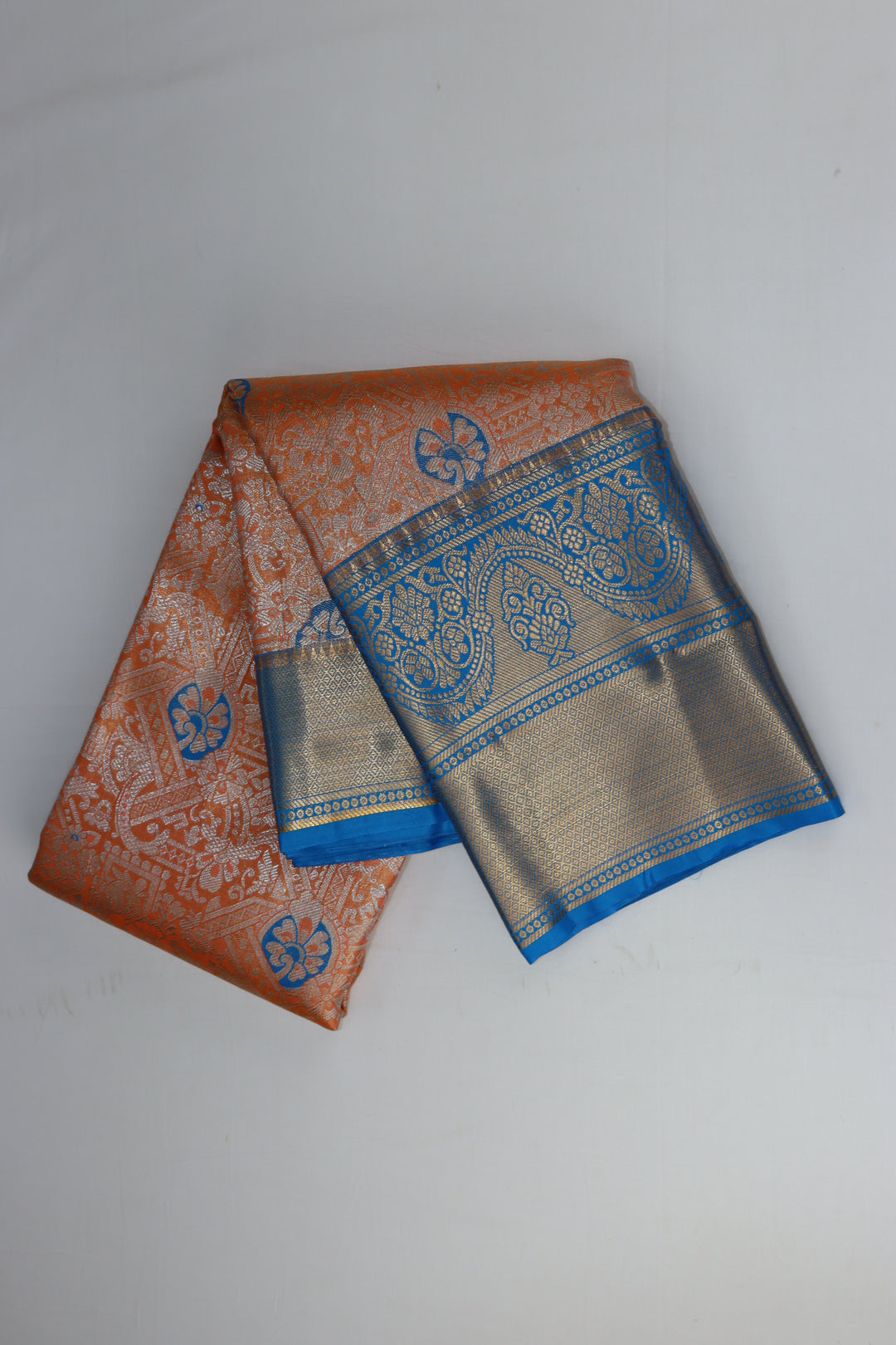 Classic  Multi-color Kanjipuram Saree