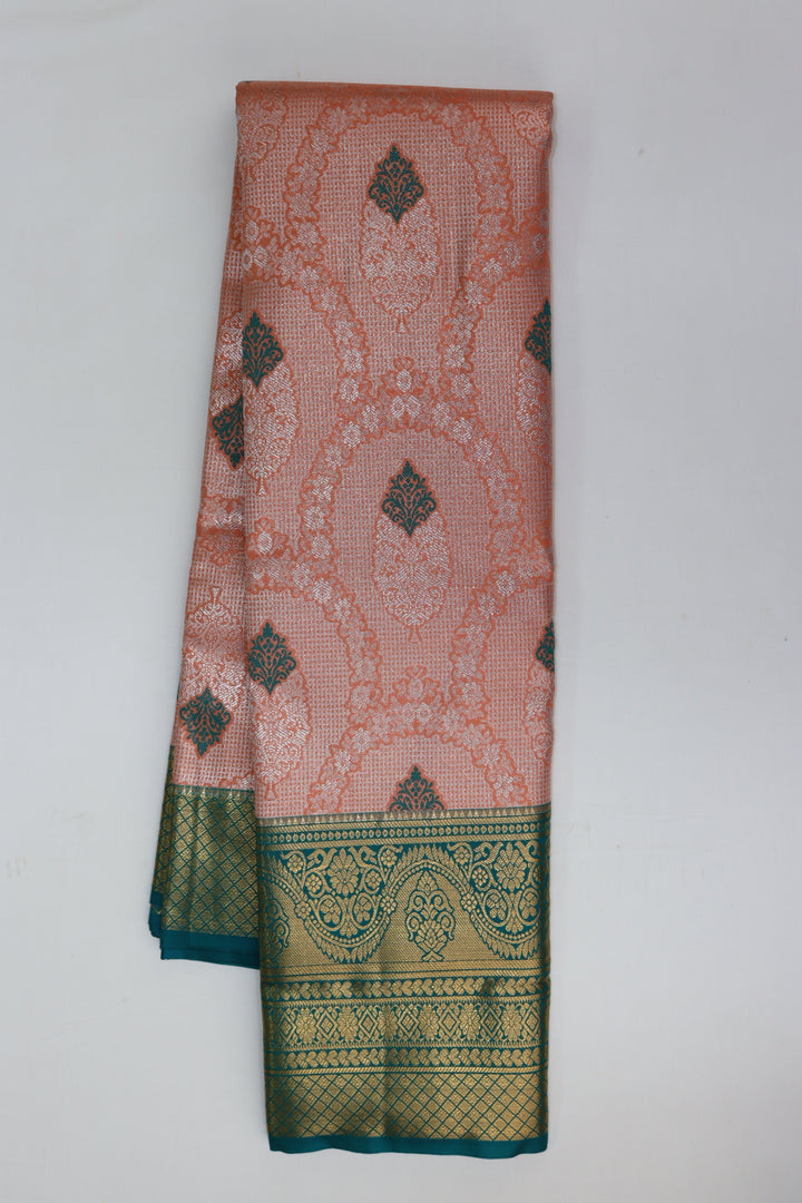 Vibrant Pink Kanjipuram Saree