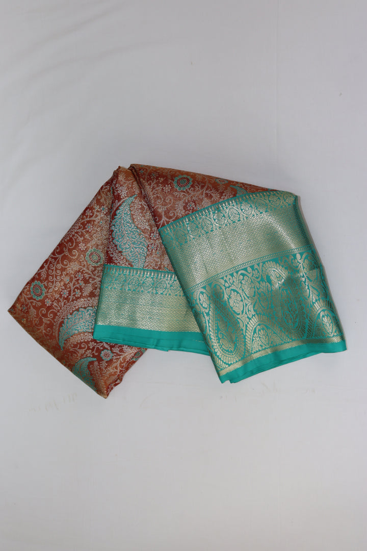 Classy Multi-color Kanjipuram Saree