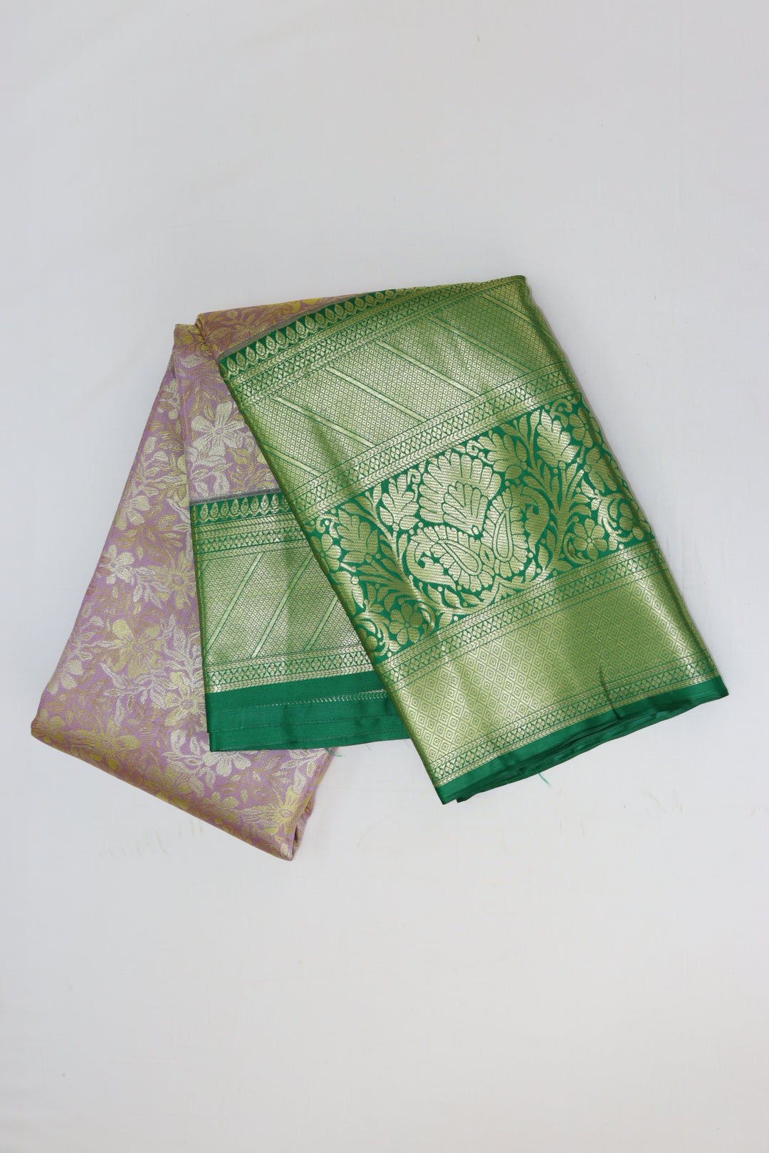 Traditional Baby Pink  Kanjipuram Saree