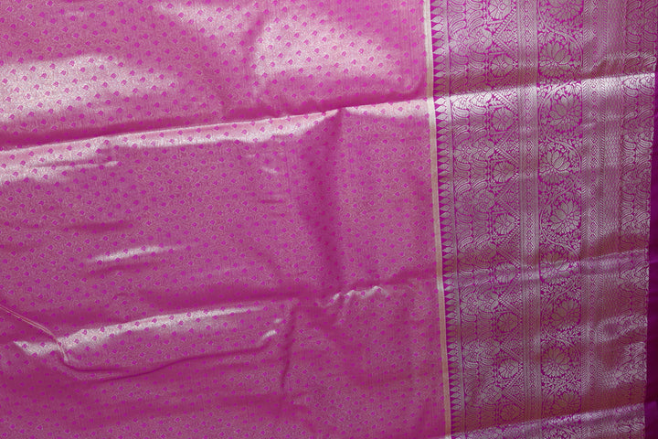 Traditional Pastel Cream Kanjipuram Saree